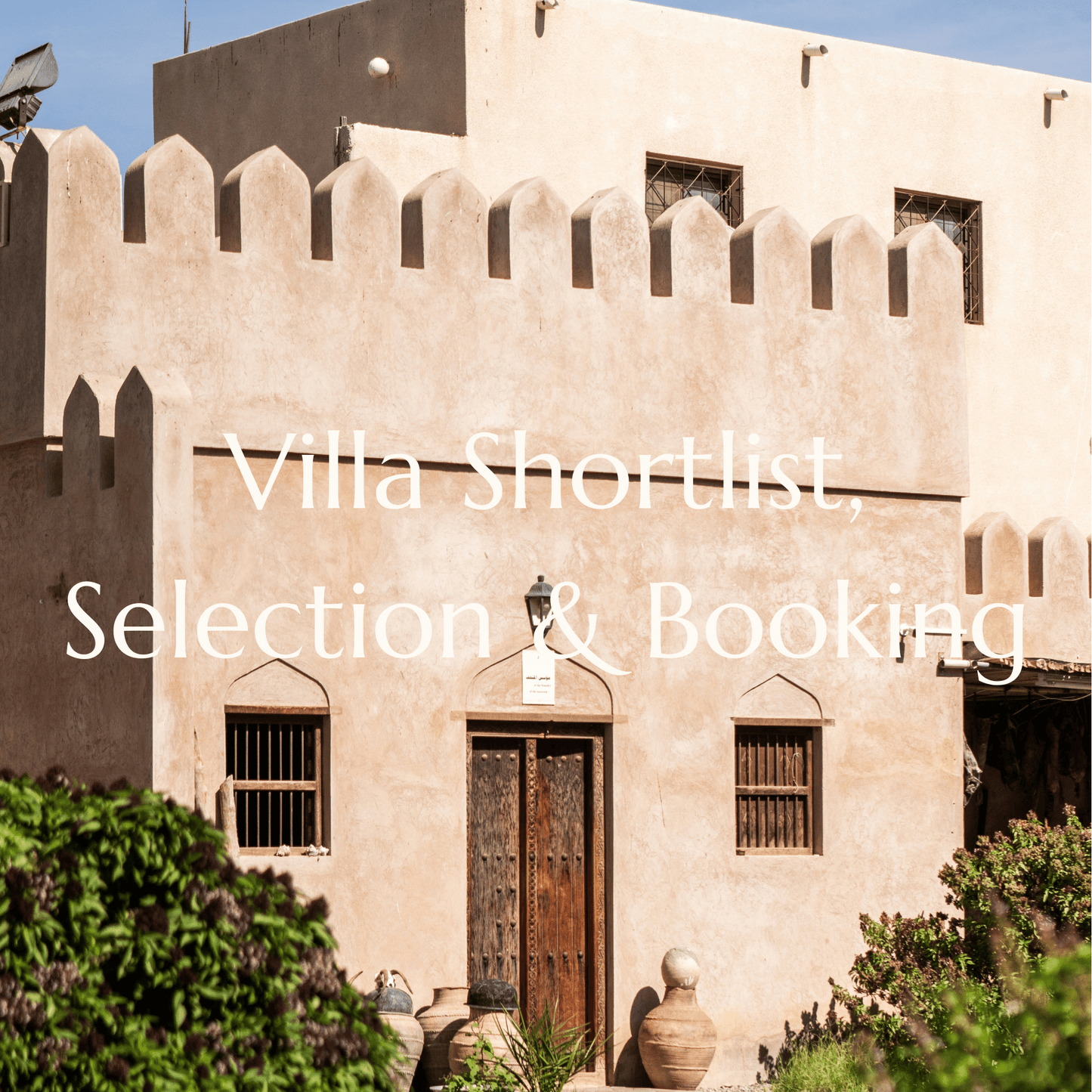 Villa Shortlist, Selection & Booking - Rocstar Concierge Marrakech